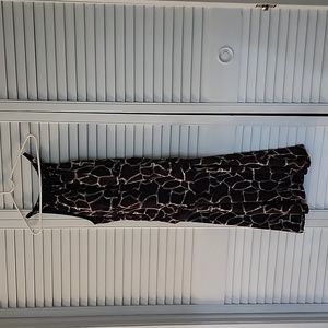 Animal print dress